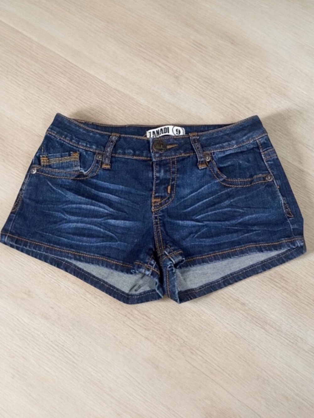 Zanadi Blue Jean Shorts
